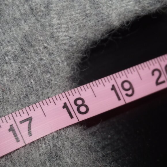 Michelle Mason Melange Zip Side Alpaca Wool Sweater - Picture 8 of 9